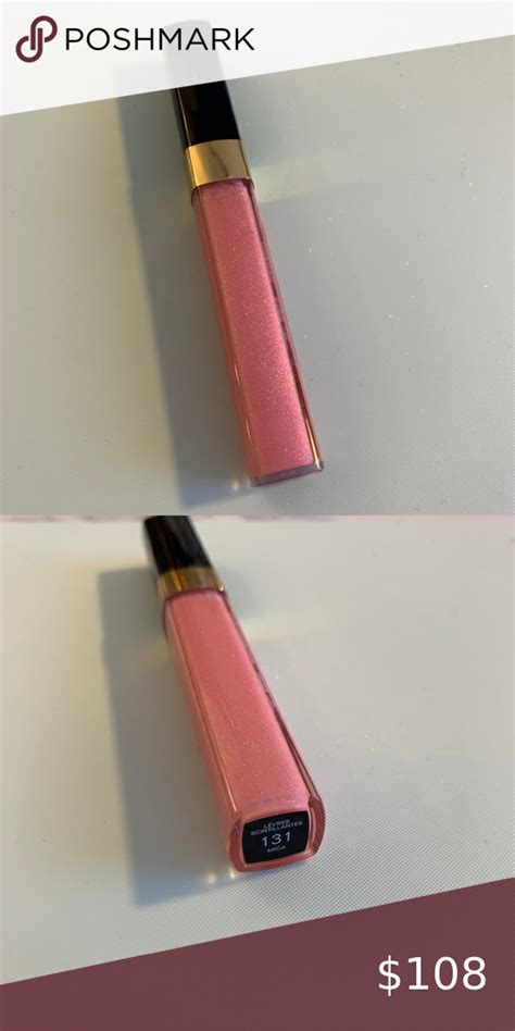 chanel gloss physical|discontinued Chanel lip gloss.